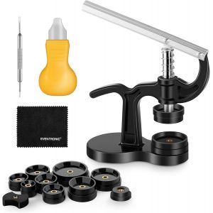 Kal-Presse De Boîtier Montre, Outil Montre Pour Fermeture La Table Arrière De Montre 12 Tailles De Moules - Neuf