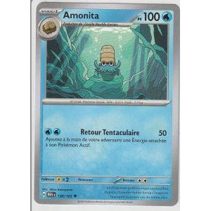Carte Pokémon - Amonita - 138/165 - Ev3,5 - 151 - Neuf