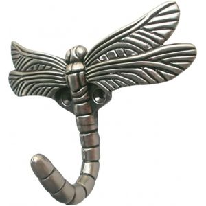 Manteau R&eacute;tro Crochet Arri&egrave;re De Porte Pat&egrave;re En M&eacute;tal Crochet Pour Serviette De Mural D&eacute;coratif Mural Libellule Pat&egrave;re Libellule Chapeau Animal Enfant - Neuf