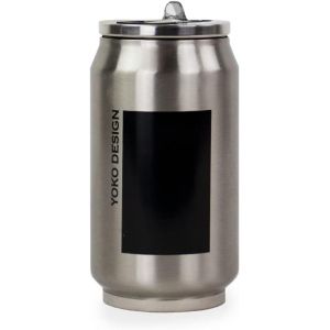 - Mug Canette Isotherme Rubber 280 Ml - - Neuf