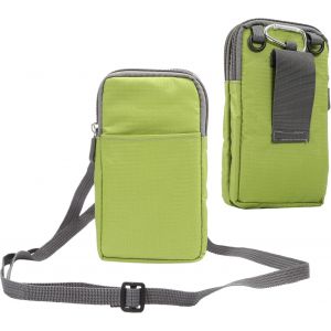 CAUC-Sacs &agrave; Bandouli&egrave;re pour T&eacute;l&eacute;phone Portable, Homme Sac Banane 7.2Pouce Multi Sac port&eacute;s &eacute;paule Support Clip de Ceinture T&eacute;l&eacute;phone Sacoche Coque Sac de Taille Pochette avec Boucle de Boucle Croche - Neuf