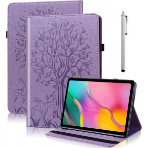 &Eacute;tui De Protection Ultra Fin Pour Huawei Matepad Se 10,4"" 2022 - Avec Fonction Support, Stylet Et Fentes Pour Documents - Pour Tablette Huawei Matepad Se 10.4 2022 - Violet - Neuf