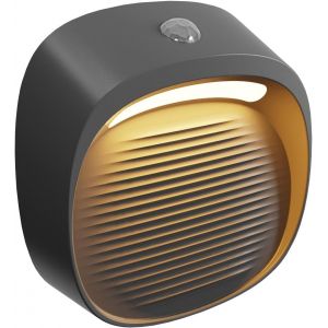 Lampe D'escalier &agrave; Batterie avec D&eacute;tecteur de Mouvement,Veilleuse Murale avec D&eacute;tecteur de Mouvement,Lampe Murale Sans Fil Rechargeable,Modes de Liaison,Blanc Chaud - Neuf