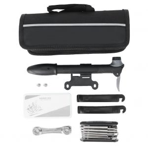 Sahoo Kit D'outils De Reparation De Pneus De Velo D'exterieur Portables Avec Mini Gonfleur - Neuf