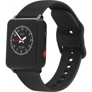 Kal-Bracelet De Rechange Pour Anio 5 - En Silicone - 20 Mm - Sport - Pour Anio 5 - Fille Et Gar&ccedil;on - Noir - Neuf