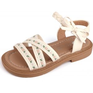 Utigh-Sandales Fille Été Chaussure De Plage Floral Sandals - Neuf