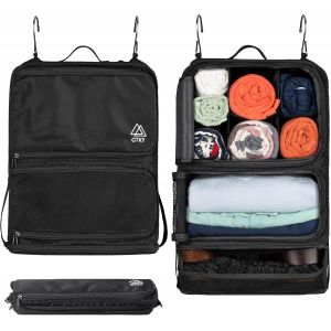 Organisateur De Val Cabine Et Sac &Agrave; Dos, Suspendu, Pliable Et Compact Pour &Eacute;conom R De L'Espace Pour Les Voyages, Accessoire De Rangement Pour Camping-Car, Caravane, Camping. - Neuf