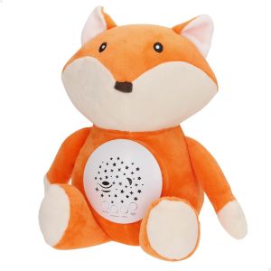 Colorbaby Genial Baby Projecteur &Eacute;toiles, Renard, 27 Cm, Veilleuse Et Minuteur, Peluche Effrayante Pour Enfant, Avec Sons Et Bruit Blanc B&eacute;b&eacute;, Cadeau Nouveau-N&eacute;, Cadeaux Pour B&eacute;b&eacute; (34031) - Neuf