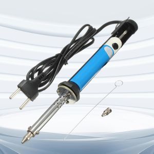 Pompe à dessouder,30 W 220 V,kit de fer à dessouder,électrique à vide,fer à dessouder,pompe à dessouder,pompe d'aspiration avec buses à dessouder de 1 mm et 2 mm pour soudure courante, - Neuf