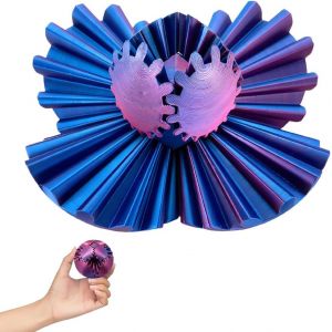 KAL-Gear Ball, Gear Ball Imprimé En 3D, Gear Sphere, The Steampunk, Whirling, Wonder, Fidget, Gear Ball, Jouets Sensoriels Amusants, Balle, Anti-Stress, 3D, Gear Et Jouet De Relaxation - Neuf