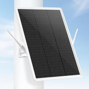 Repeteur WiFi Solaire Batterie Exterieur sans Fil, amplificateur WiFi, Extension de portée WiFi jusqu'à 100 m, répéteur WiFi 2,4 GHz avec 300 Mbps, Point d'accès WiFi Compatible avec Les appareils - Neuf