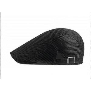 Ventes promotionnelles B&eacute;ret femmes mince maille creuse respirante casquette &agrave; visi&egrave;re pour hommes version cor&eacute;enne de la plaque l&eacute;g&egrave;re r&eacute;tro casquette de protection solaire en avant - Neuf