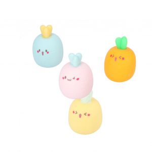 HJLIAN Lot de 4 jouets anti-stress en forme de carotte pour enfants - Neuf
