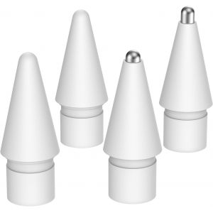 Eryi-4 Paquets Pointes De Remplacement Pour Apple Pencil, Pointes Fines Inusables Pour Apple Pencil, Pointes Métalliques Mixtes Pour Apple Pencil 2nd/1st Gen/Usb-C/Pro Apple Pencil Nibs - Neuf