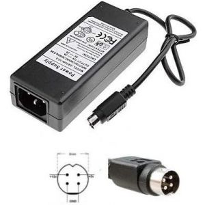 * Adaptateur Secteur Alimentation Chargeur 12v 5v 2a 4 Pin Pour Disque Dur Lacie D2 Lacie Bigger Disk Extreme 1tb - Neuf