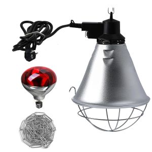 Vornixorsarlshoplampe Chauffante Infrarouge 250w Pour Volailles Et Animaux Avec C&acirc;ble 2,5m & Cha&icirc;ne 2m - 2 Temp&eacute;ratures &Eacute;co - Pour Poulets, Canetons, Chiots, Porcelets - Ampoule Incluse - Neuf