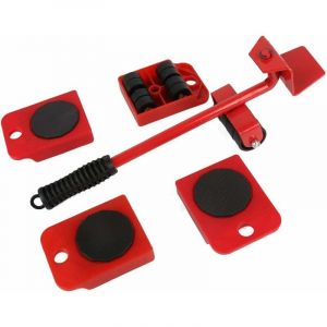 Elevador De Muebles Easy Move Slider De 5 Piezas, Herramientas Para Mover Y Levantar Muebles De Equipo Pesado - Peso Máximo De Carga: 330 Lb - Neuf