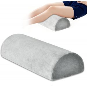 Ulteronixshop-Coussin Genoux Nuit, Coussin Demi Lune Ergonomique en Mousse &agrave; M&eacute;moire, Coussins Demi Cylindrique Kin&eacute; pour Genoux Dormir, Soulage Les Douleurs du Dos et des Hanches, pour Dormeur Dorsa - Neuf