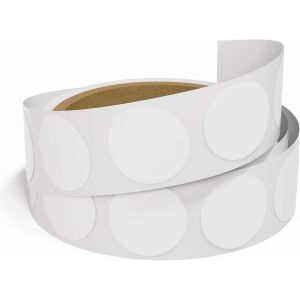 50 Puces Nfc Autocollants/Nfc Tag Stickers Ntag215 Nfc Tags Nfc Programmable Pastille Nfc Tags 504 Octets Mémoire, Fonctionne Avec Tous Les Nfc Appareils Compatibles (Blanches/Rond) - Neuf