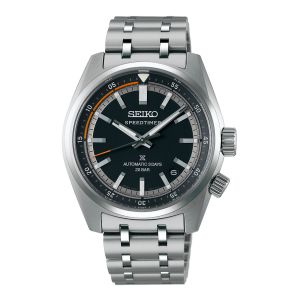 Montre Seiko Prospex Automatique Speedtimer Acier Cadran Noir - Neuf