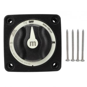 Batterie à double circuit sur interrupteur d'arrêt coupure de courant isolateur IP66 protection contre l'allumage étanche pour bateau de camping-car - Neuf