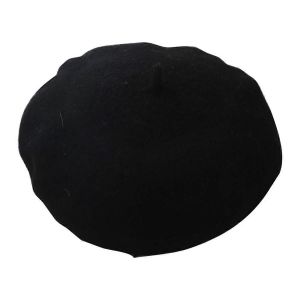 Chapeau Béret Pour Femmes Français Style Bonnet Mode D¿Hiver Chaud Laine Doublure Tricot Cap À La Mode Artiste - Neuf