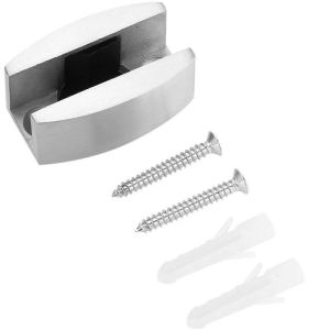 Guide de sol pour porte coulissante en verre, système de guidage à rouleaux, rail à rouleaux de sol, cadre de sol inférieur de remplacement réglable, quincaillerie inférieure de salle de douche Ha - Neuf