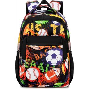 Sac À Dos D'écolier Pour Garçons, Adolescents, Filles, Sacs D'école, Sacs À Dos Pour Enfants, Sacs À Dos Imperméables Et Légers, Grand Pour Cadeaux Scolaires - Neuf