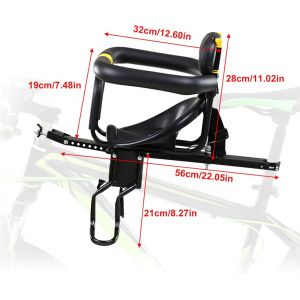Subzonal-Lixada Si&egrave;ge Avant Pour V&eacute;lo De S&eacute;curit&eacute; Enfant Selle Enfant Avec P&eacute;dales Support Pour V&eacute;lo De Course Vtt - Neuf