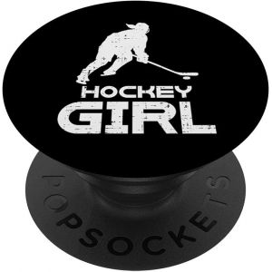 Tlp-Hockey Girl Cool Mothers Day Goalie Player Mom Mama Women Popsockets Popgrip - Support Et Grip Pour Smartphone/Tablette Avec Un Top Interchangeable - Neuf