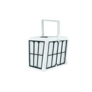 vhbw Panier filtrant compatible avec Dolphin Explorer E20 aspirateur piscine - 26,5 x 21 x 16,5 cm - Neuf