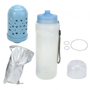 Bouteille D'eau Filtree Portable Avec Filtre Pour Voyage, Randonnee, Camping, 750 Ml, Blanche - Neuf