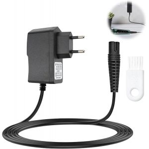 Eryi-Chargeur Tondeuse Pour Braun,Compatible Avec Braun Rasoir Électrique Série 9/7/6/5/4/3/2/1,Câble De Charge 1 Mètre Avec Brosse De Nettoyage - Neuf