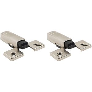 Amortisseur de Bo&icirc;tier de Charni&egrave;re But&eacute;e de Ferrage Soft Close Syst&egrave;me de Porte &agrave; Visser au Niveau de la Charni&egrave;res avec Silent Plein Recouvrement Lot de 2 - Neuf