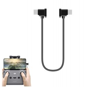 Usb-C Vers Usb-C C&acirc;ble De Donn&eacute;es Otg Pour T&eacute;l&eacute;commande Dji Mavic 3 Mini 2 Mini 3 Pro Air 2s Mavic Air 2 Dji Rc-N1 Rc Pro Dji Osmo | 30cm | Compatible Avec Iphone 16 Pro Plus Galaxy S24 Ipad - Neuf