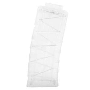 Chargeur De Rechange Durable Pour Pistolet Jouet A 10 Flechettes, Chargeur A Balles Souples Transparent - Neuf