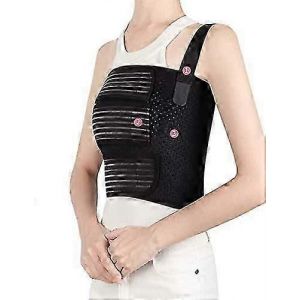 Attelle Thoracique,Ceinture Thoracique,Attelle De Poitrine,Attelle Élastique De Soutien Des Côtes Pour Hommes Et Femmes,Bandage Thoracique Pour Réduire La Douleur De La Cage Thoracique (M 29 « À 38 ») - Neuf