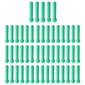 1 Bo&icirc;te De Support De Flotteur En Silicone &Eacute;paissir T&ecirc;te Ronde Haute &Eacute;lasticit&eacute; Si&egrave;ge Flottant &Eacute;quipement De P&ecirc;che-S,50pcs - Neuf