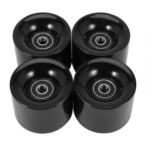 Roues De Skateboard + Roulement Abec-9 En Acier Et Entretoises Roues Cruiser - Neuf