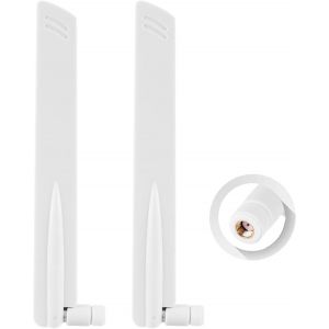 Antenne SMA 4G LTE 10 dBi MIMO RP-SMA-Antenne Wi-Fi pour routeur sans fil-Carte réseau sans fil-Adaptateur USB-Caméra IP-Surveillance vidéo-Moniteur Bluetooth - Neuf