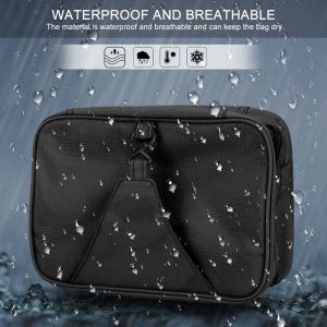 Sac De Rangement Colore De Grande Capacite Pour Voyage Et Lavage (Noir) - Neuf