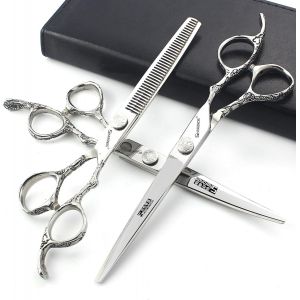 Coiffeur Professionnel 6/7 / 8 Pouces Coiffure Professionnelle Ciseaux Coupe Droite (8 Pouces Plat) - Neuf