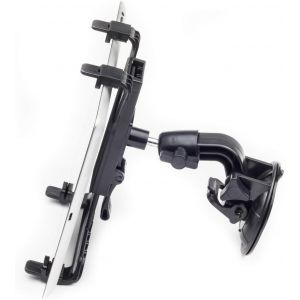 Tablette Support de Voiture, 360 Degr&eacute;s Support Tablette de Pare-Brise Voiture R&eacute;glable pour 8"" - 12"" Tablettes - Neuf