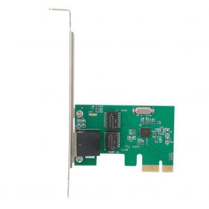 Carte reseau PCI-E Desktop Realtek 8111E a un port Gigabit Ethernet 10/100/1000 Mbps - Neuf