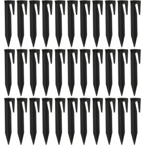 SUBZONAL-150 Pcs Piquets de Fixation pour Câbles Périphériques, Piquets de Terre pour Robot Tondeuse Accessoires pour Tondeuses à Gazon, Piquet de Terre pour Câble de Délimitation - Neuf
