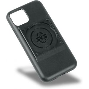 JGD-COMPIT Cover pour iPhone 11 Pro &Eacute;tui pour t&eacute;l&eacute;phone Portable avec Dispositif de Fixation (Compatible avec Le syst&egrave;me COMPIT, en Plastique bi-composant r&eacute;sistant, Toucher agr&eacute;able), Noir - Neuf