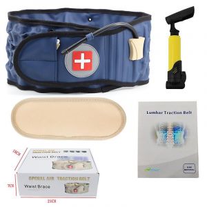 Ceinture De Traction Lombaire Gonflable Et Respirante, Soutien Lombaire, Ceinture De Maintien De La Taille - Neuf