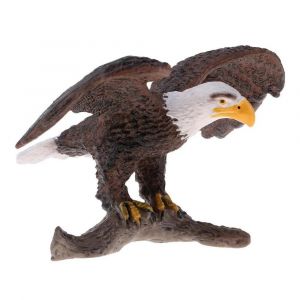 Mod&egrave;le Animal De Simulation Eagle LifeLike Pour D&eacute;cor Daccessoires Miniatures - Neuf
