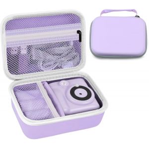 Sac de rangement pour appareil photo instantan&eacute; pour enfant-Sac portable-Sac de transport pour Uleway,GREPRO,GlobalCrown,Hangrui,lilas,Moderne - Neuf
