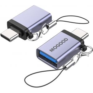 KAL-Adaptateur Usb C Vers Usb 3.0(Lot De 2), Adaptateur Usb-C M&acirc;le Vers A Femelle Otg, Type C Convertisseur Compatible Avec Macbook Air/Pro, Ipad, Iphone 16 Pro Max/15, Galaxy S25/S24 Etc - Neuf